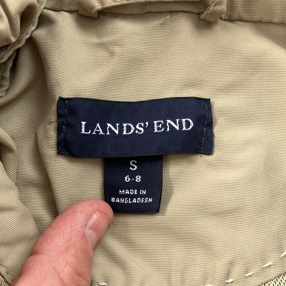 Khaki Lands End Jacket - Picture 5 of 5